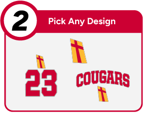 St Gregory The Great  Cougars Customize It Banner - Step 2 Banner
