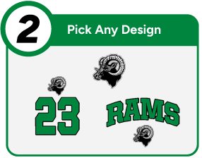 North End  Rams Customize It Banner - Step 2 Banner
