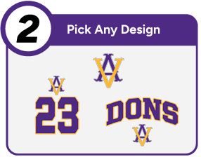 Amador Valley High School Athletic Boosters Spirit Store Customize It Banner - Step 2 Banner