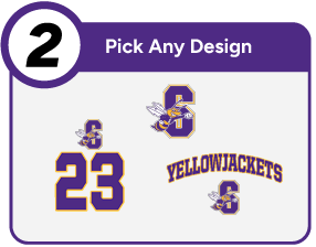 Sanders  Yellowjackets Customize It Banner - Step 2 Banner