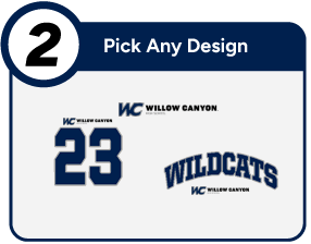 Willow Canyon Wildcats Customize It Banner - Step 2 Banner