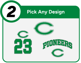 Crockett  Pioneers Customize It Banner - Step 2 Banner