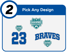 Shawnee  Braves Customize It Banner - Step 2 Banner
