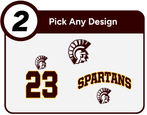 Roger Bacon Spartans Customize It Banner - Step 2 Banner