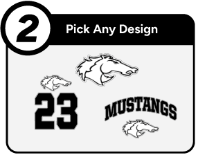 Marlowe  Mustangs Customize It Banner - Step 2 Banner