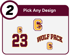 Colonie Sideline Store Customize It Banner - Step 2 Banner