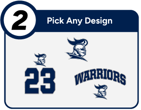 Clinton Christian  Warriors Customize It Banner - Step 2 Banner