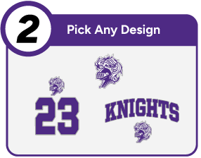 Bloomington  Knights Customize It Banner - Step 2 Banner