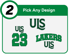 University Lake School Lakers Online Store Customize It Banner - Step 2 Banner