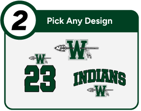 Waxahachie High School Indians Customize It Banner - Step 2 Banner