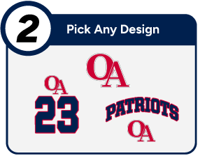 Oakdale  Patriots Customize It Banner - Step 2 Banner