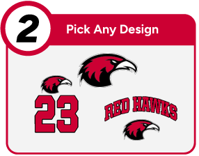 Simpson University Red Hawks Customize It Banner - Step 2 Banner