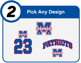 Mount Anthony  Patriots Customize It Banner - Step 2 Banner