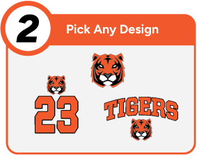 Mountain Home  Tigers Customize It Banner - Step 2 Banner