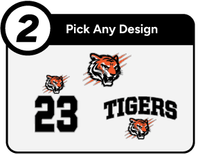 CMIT North Middle Spirit Shop Tigers Customize It Banner - Step 2 Banner