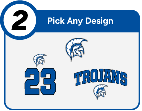 Thornton High Trojans Customize It Banner - Step 2 Banner