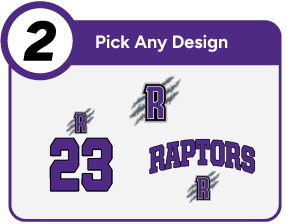 William Rushing  Raptors Customize It Banner - Step 2 Banner