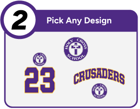 Holy Cross Crusaders Customize It Banner - Step 2 Banner