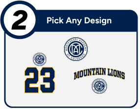 Montessori Academy Mountain Lions Customize It Banner - Step 2 Banner