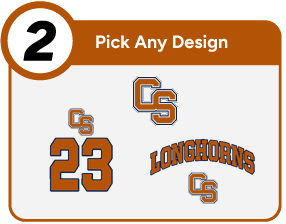 Clovis South Longhorns Customize It Banner - Step 2 Banner