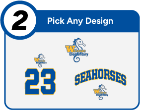 Wai'anae Seahorses Customize It Banner - Step 2 Banner