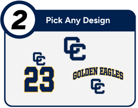 Columbia Central Golden Eagles Golden Eagles Customize It Banner - Step 2 Banner
