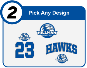 Hillman Hawks Customize It Banner - Step 2 Banner