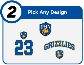 Innovation Heights  Grizzlies Customize It Banner - Step 2 Banner