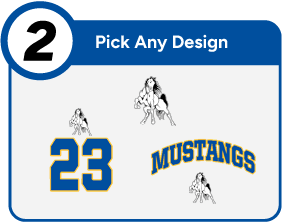 Greasewood Springs Community School Mustangs Customize It Banner - Step 2 Banner