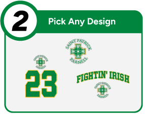 St. Patrick Fightin' Irish Customize It Banner - Step 2 Banner