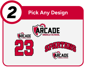 Arcade Fundamental  Spartans Customize It Banner - Step 2 Banner