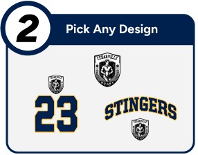 Cedarville Mens Rugby Club Stingers Customize It Banner - Step 2 Banner