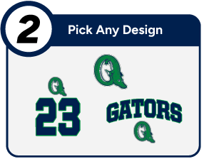 Queens Creek  Gators Customize It Banner - Step 2 Banner