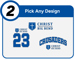 Christ Lutheran Crusaders Customize It Banner - Step 2 Banner