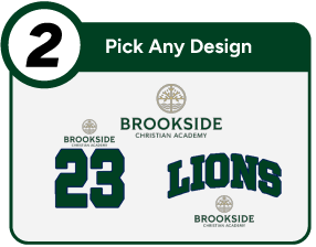Brookside Christian Lions Customize It Banner - Step 2 Banner