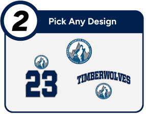 Pinnacle  Timberwolves Customize It Banner - Step 2 Banner