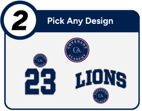 Covenant Academy Lions Customize It Banner - Step 2 Banner