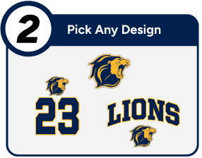 THE COLLEGE OF NEW JERSEY LIONS Customize It Banner - Step 2 Banner
