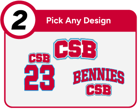 COLLEGE OF ST BENEDICT Bennies Customize It Banner - Step 2 Banner