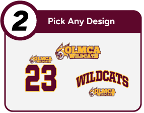 OLMCA Wildcats Customize It Banner - Step 2 Banner