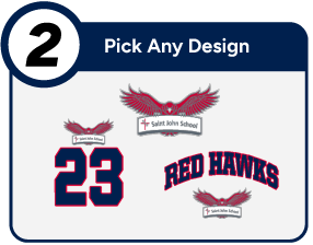 Saint John School Red hawks Customize It Banner - Step 2 Banner