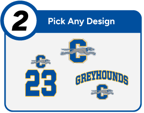 Carmel Greyhounds Greyhounds Customize It Banner - Step 2 Banner