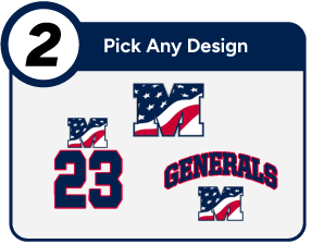 MacArthur Generals Customize It Banner - Step 2 Banner