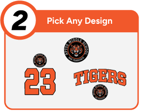 Aptos Middle School Tigers Customize It Banner - Step 2 Banner