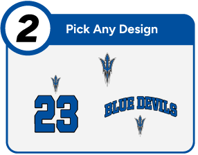 Plattsmouth High School Blue Devils Customize It Banner - Step 2 Banner