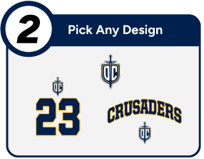 Oskaloosa Christian School Crusaders Customize It Banner - Step 2 Banner