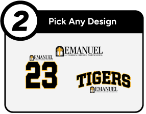 Emanuel Lutheran  Tigers Customize It Banner - Step 2 Banner