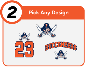 BALBOA HIGH SCHOOL BUCCANEERS Customize It Banner - Step 2 Banner
