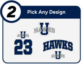 URBANA HIGH SCHOOL HAWKS Customize It Banner - Step 2 Banner