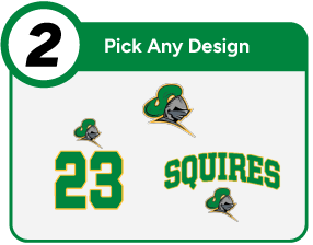 CALVIN CHRISTIAN HIGH SCHOOL SQUIRES Customize It Banner - Step 2 Banner